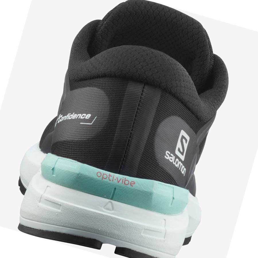 Salomon SONIC 4 Confidence Futócipő Női Fekete | HU 2902GSO